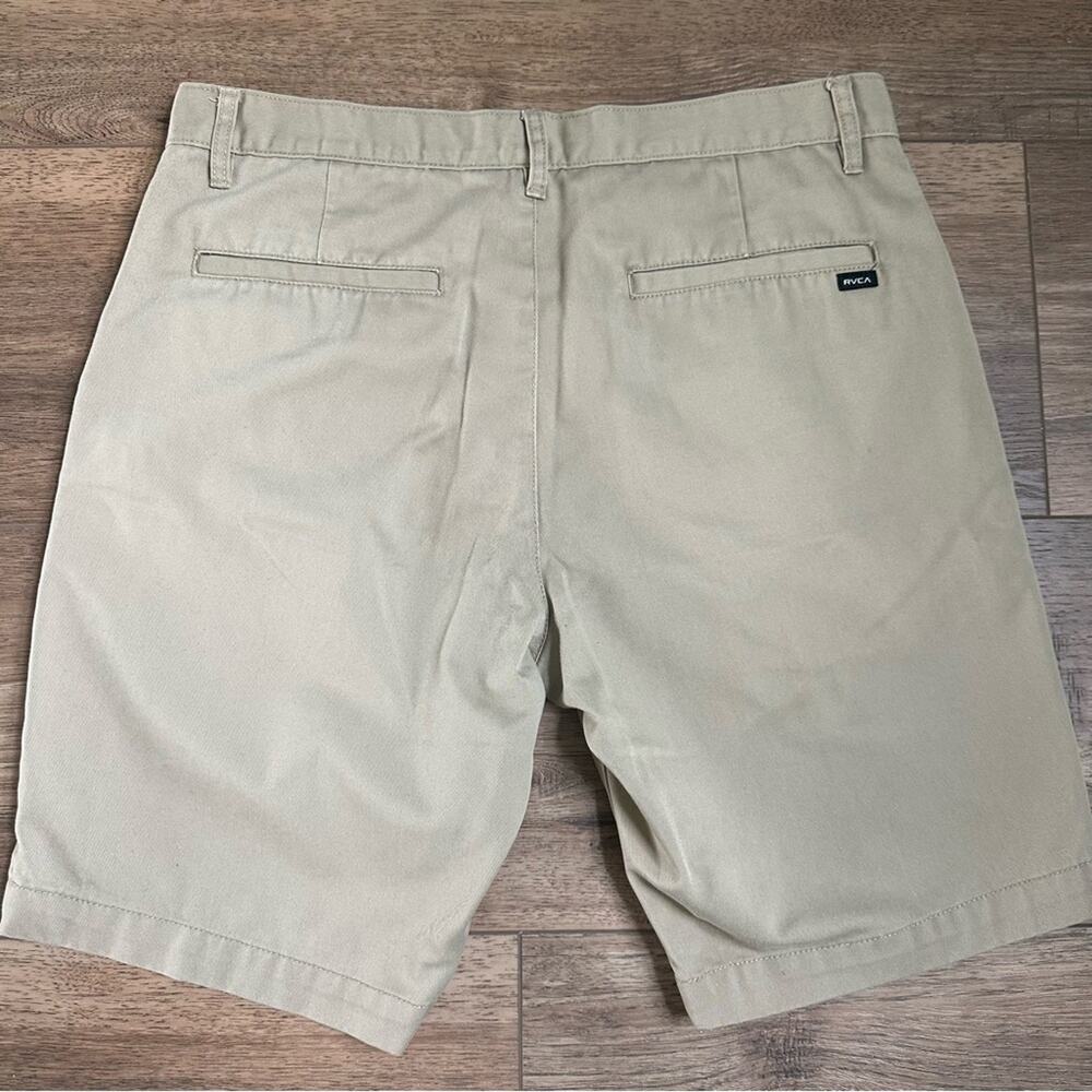 RVCA Men's Weekend‎ Chino Shorts, Khaki, Size 33 - Picture 6 of 9